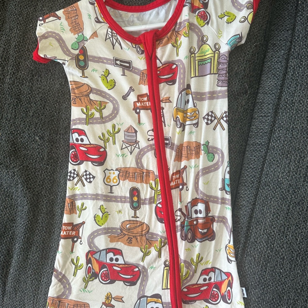 Little Sleepies Cars Shorty 2t